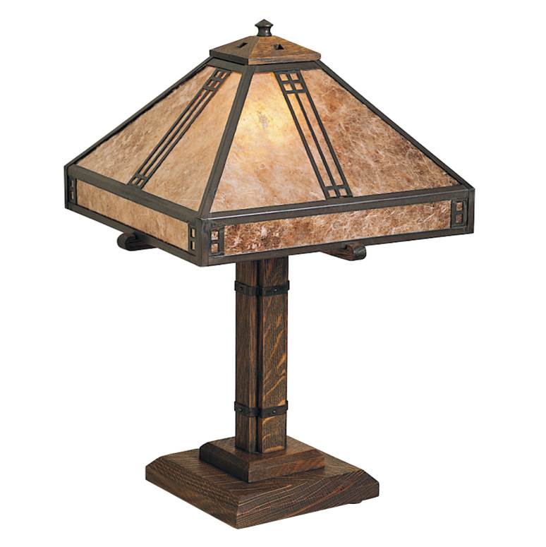 Arroyo Craftsman 12'' Prairie Table Lamp