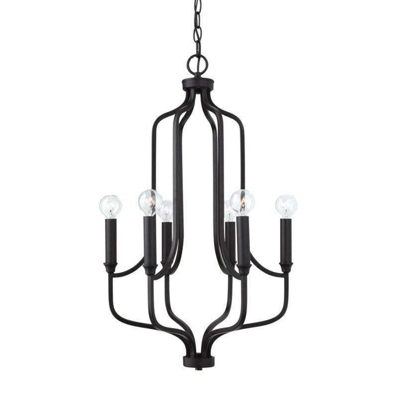 Capital Lighting HomePlace Reeves 6 Light Pendant