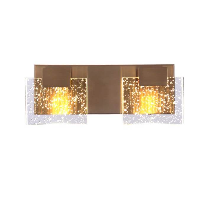 Craftmade Alamere LED 2 Light Vanity - SB , Damp rated