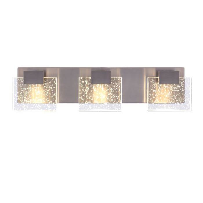 Craftmade Alamere LED 3 Light Vanity - BNK , Damp rated