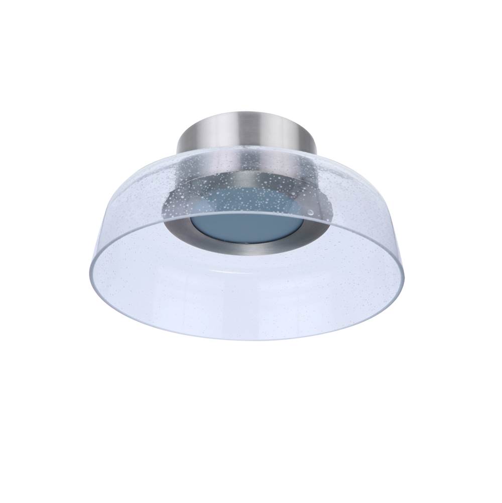 Craftmade Centric Centric 12.5'' LED Flushmount in Brushed Polished Nickel