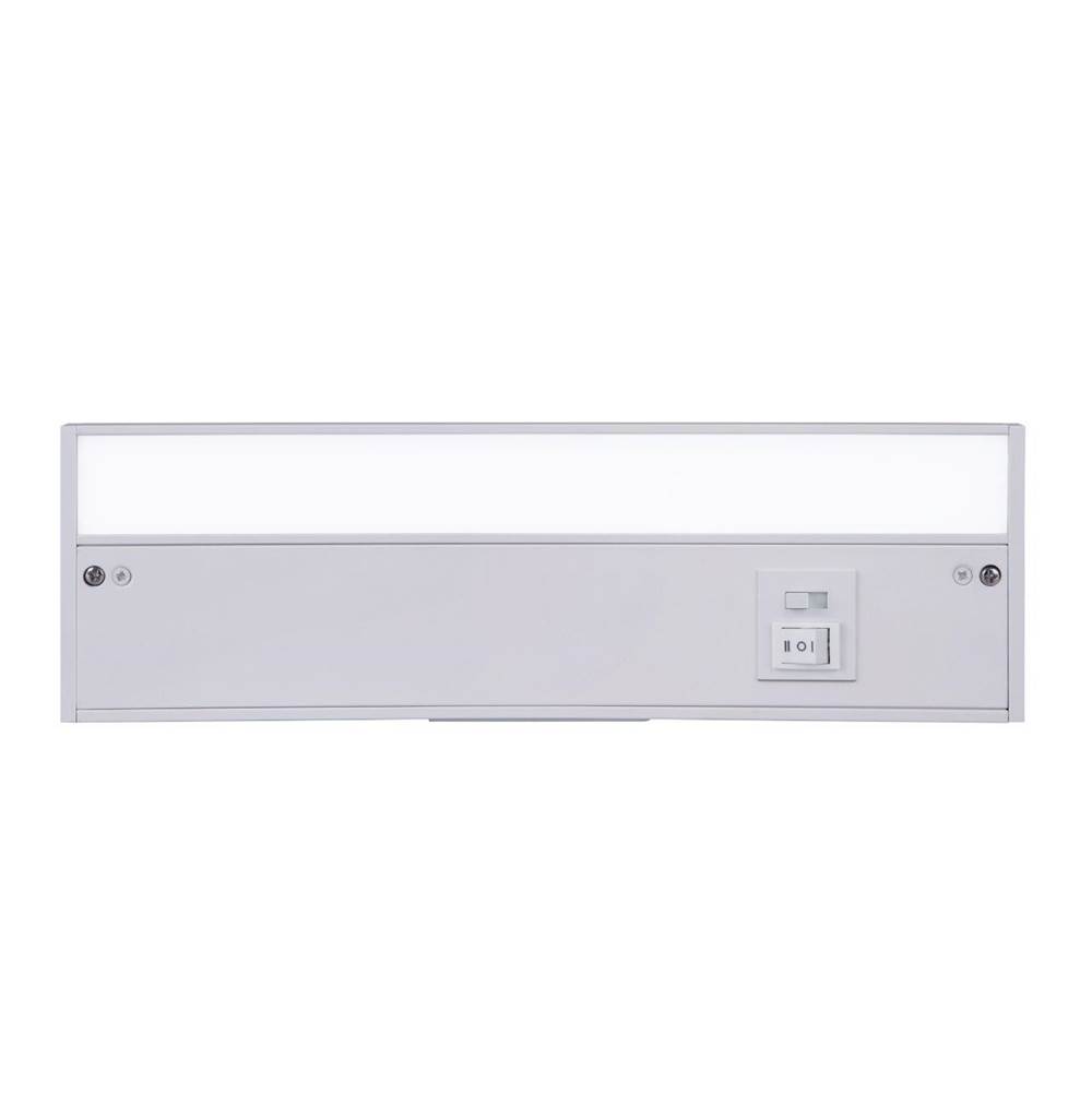Craftmade Undercabinet 3-in-1 Color Temperature Adjustable 12'' LED Light Bar in White
