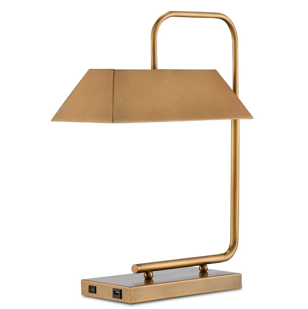 Currey And Company Hoxton Brass Table Lamp