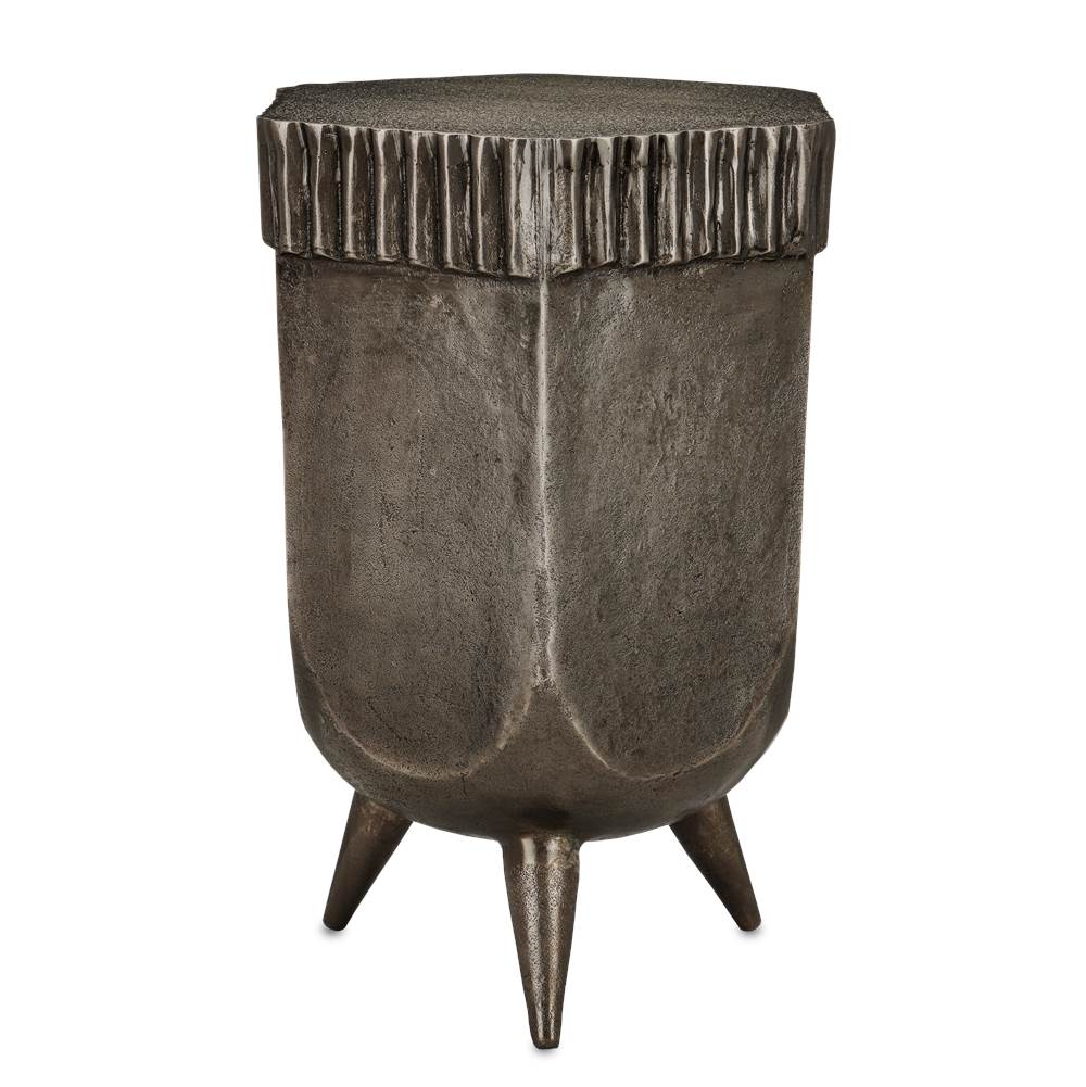 Currey And Company Corda Graphite Accent Table