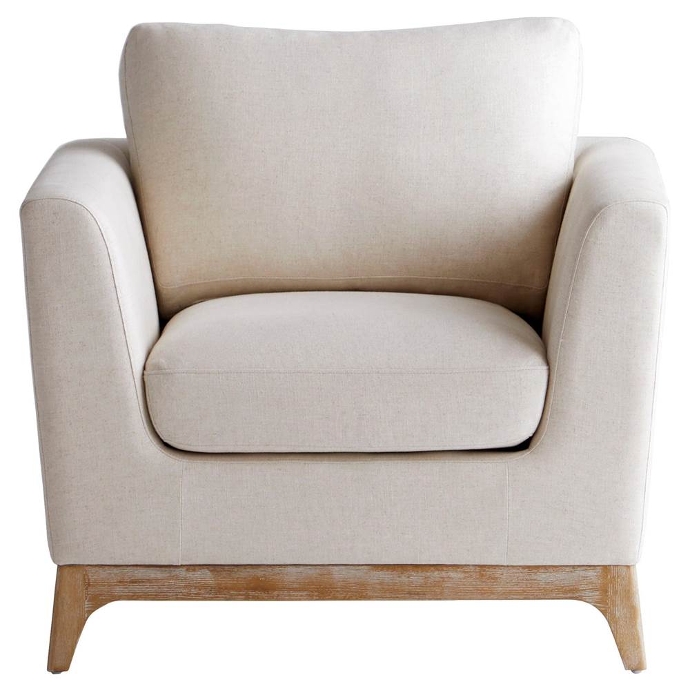 Cyan Designs Chicory Chair, White-Cream