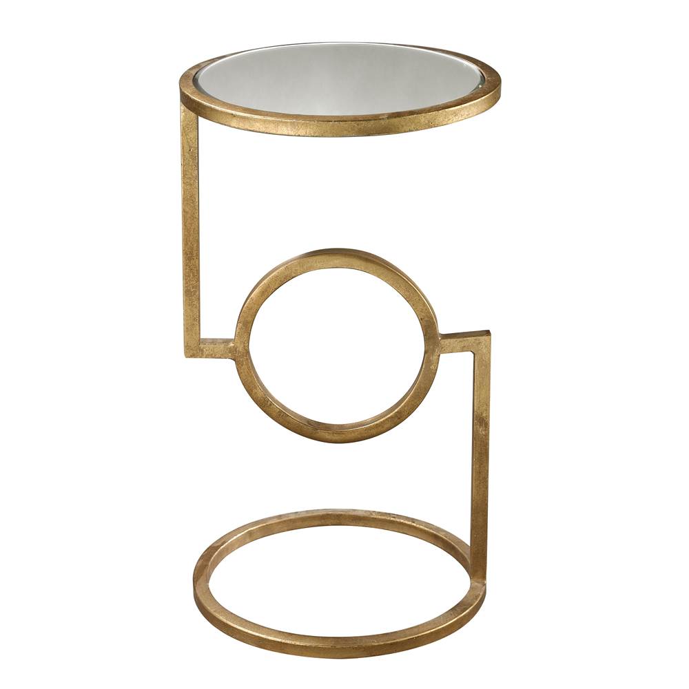 Elk Home Mirrored Top Accent Table