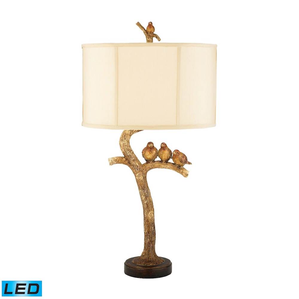 Elk Home Three Bird Light 31'' High 1-Light Table Lamp - Black