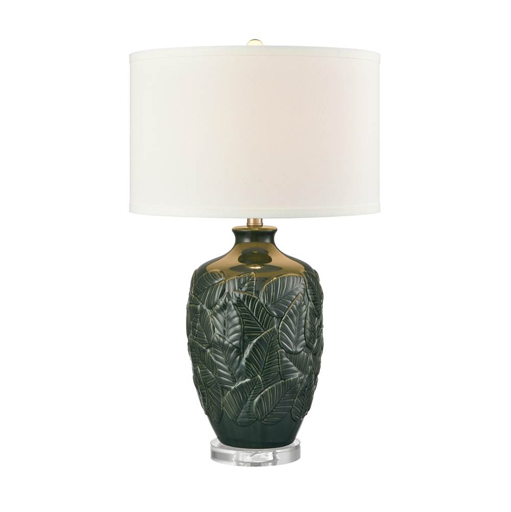 Elk Home Goodell 27.5'' High 1-Light Table Lamp - Green Glaze