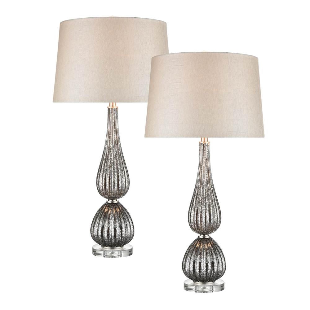 Elk Home Mariani Table Lamp - Set of 2 Silver