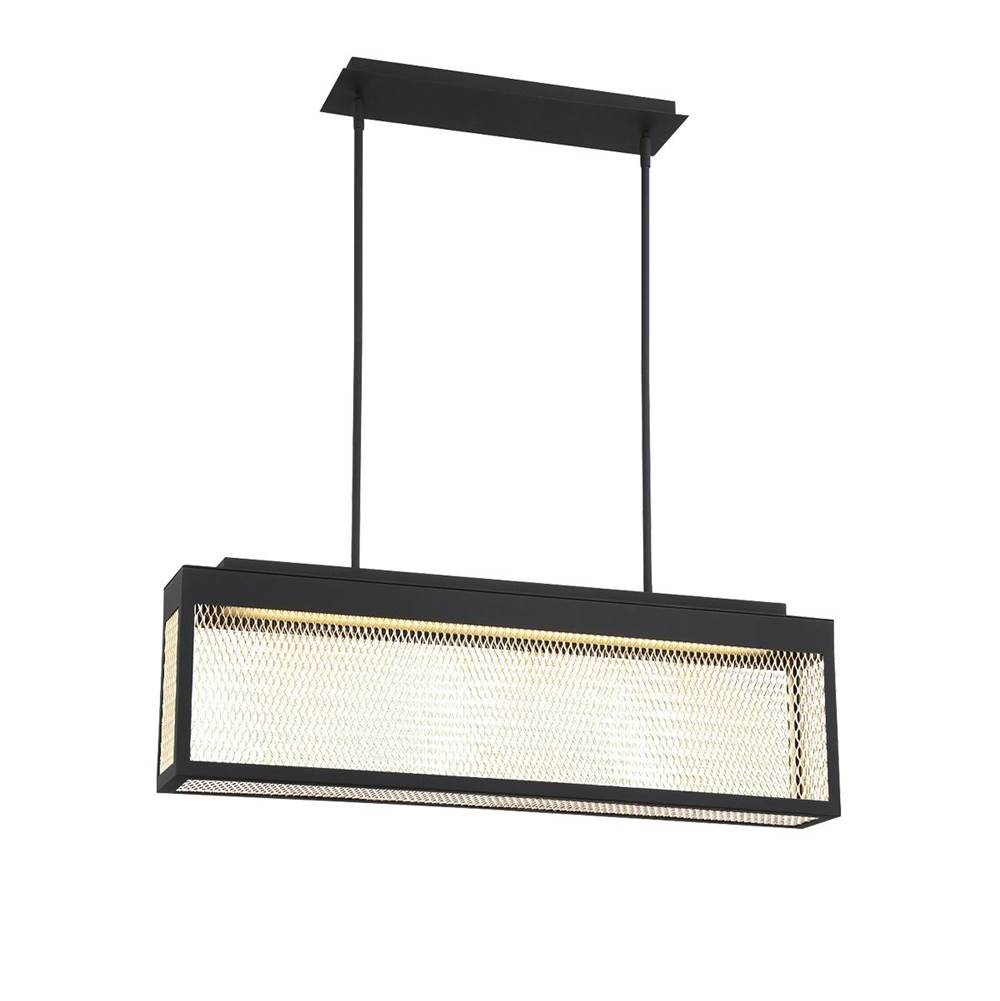 Eurofase Coop Small Rectagular Led Chandelier