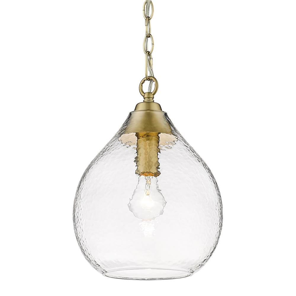Golden Lighting Ariella Small Pendant in Brushed Champagne Bronze
