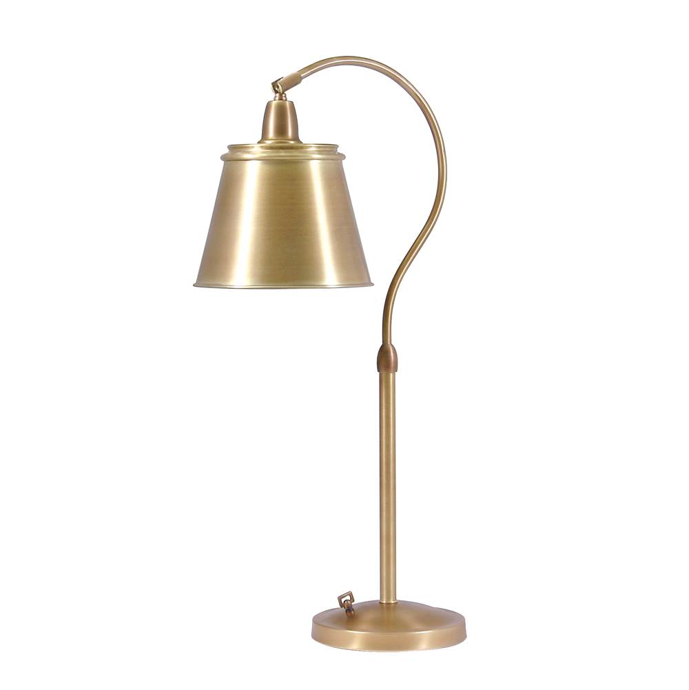 House Of Troy Hyde Park Table Lamp Weathered Brass w/Metal Shade