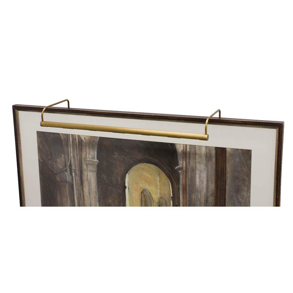 House Of Troy Slim-Line 21'' Weathered Brass Picture Light