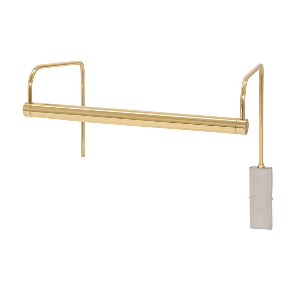 House Of Troy Slim-Line 15'' LED Picture Light in Polished Brass