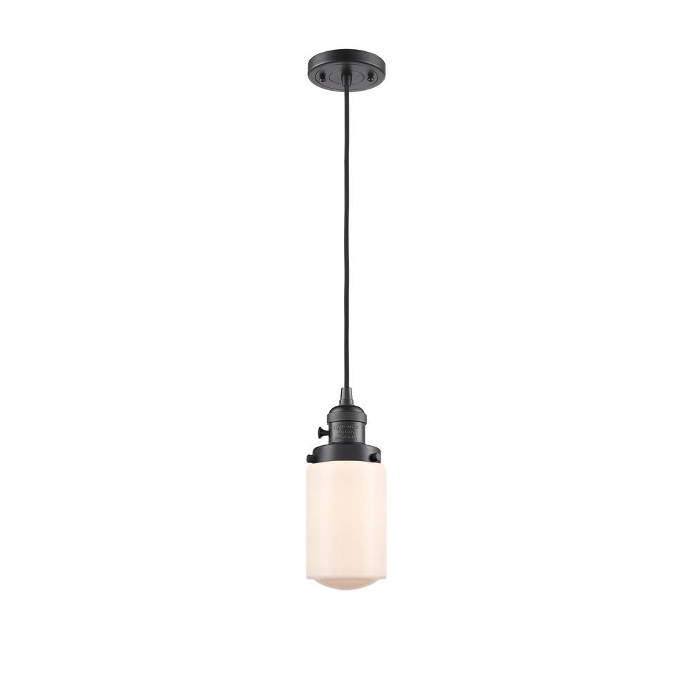 Innovations Dover 1 Light 4.5'' Mini Pendant with Switch