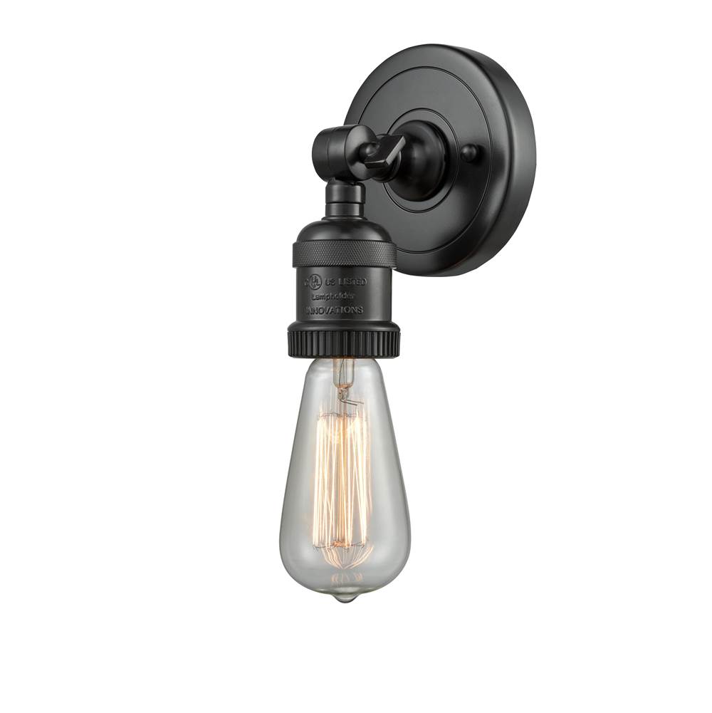 Innovations Bare Bulb 1 Light  ADA Compiant Sconce part of the Franklin Restoration Collection