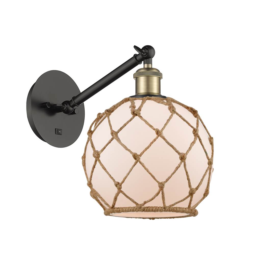 Innovations Farmhouse Rope 1 Light Sconce