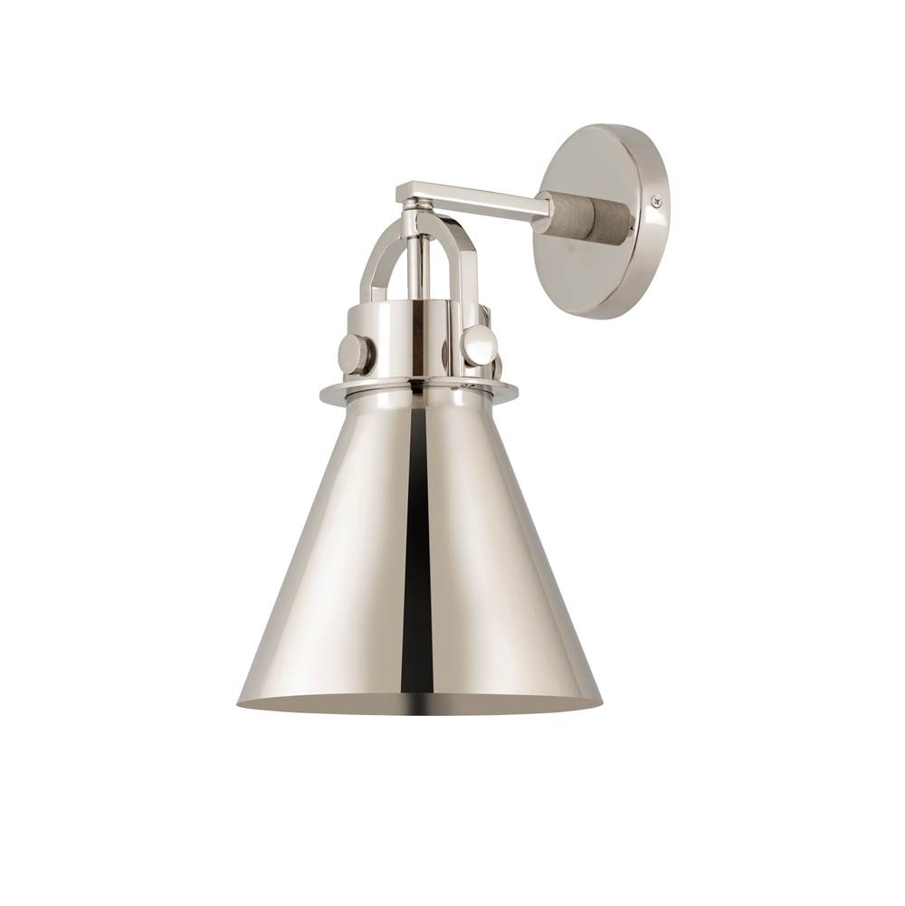 Innovations Newton Cone Polished Nickel Sconce