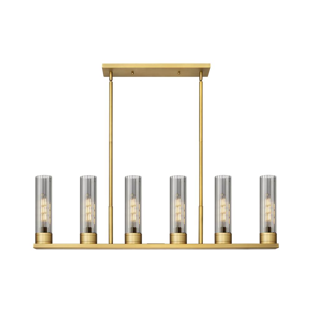 Innovations Empire Brushed Brass Linear Pendant