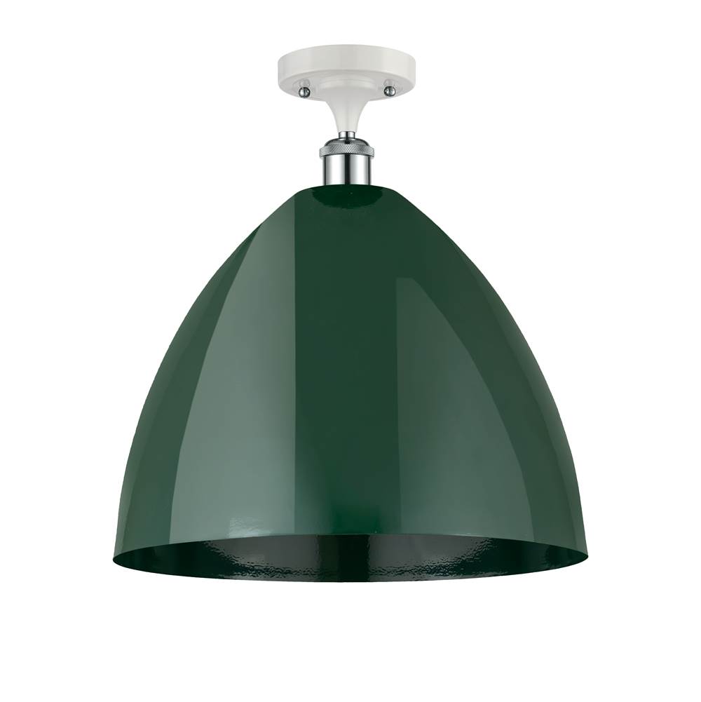 Innovations Plymouth Dome 1 Light inch Semi-Flush Mount