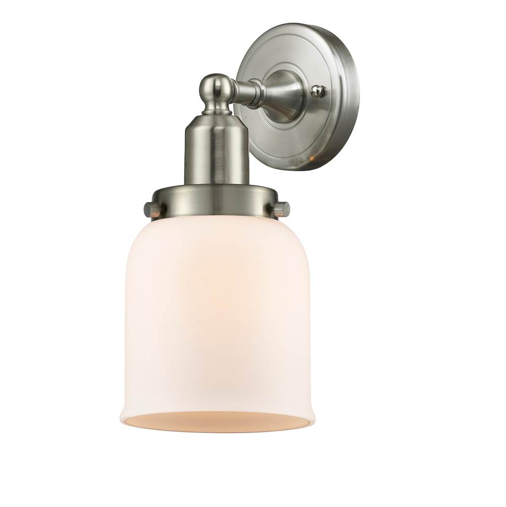 Innovations Small Bell 1 Light Bath Vanity Light part of the Austere Collection