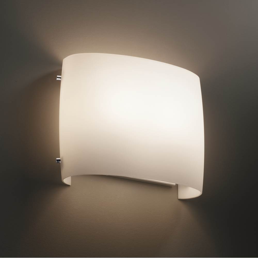 Justice Design ADA Wide Oval LED Wall Sconce
