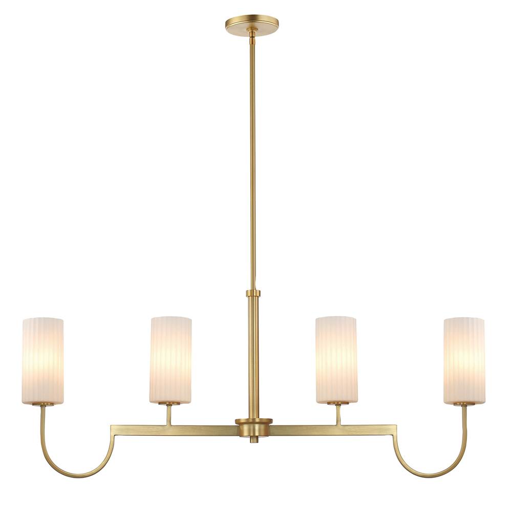 Maxim Lighting Town and Country 4-Light Linear Chandelier