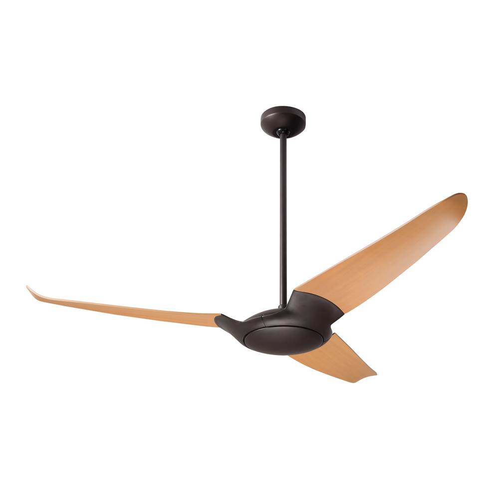 Modern Fan Company IC/Air (3 Blade ) Fan; Dark Bronze Finish; 56'' Maple Blades; No Light; Remote Control