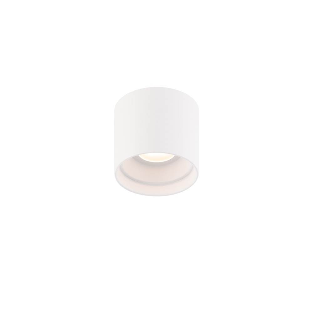 Modern Forms Squat 5'' LED Outdoor Flush Mount Light 3500K in White