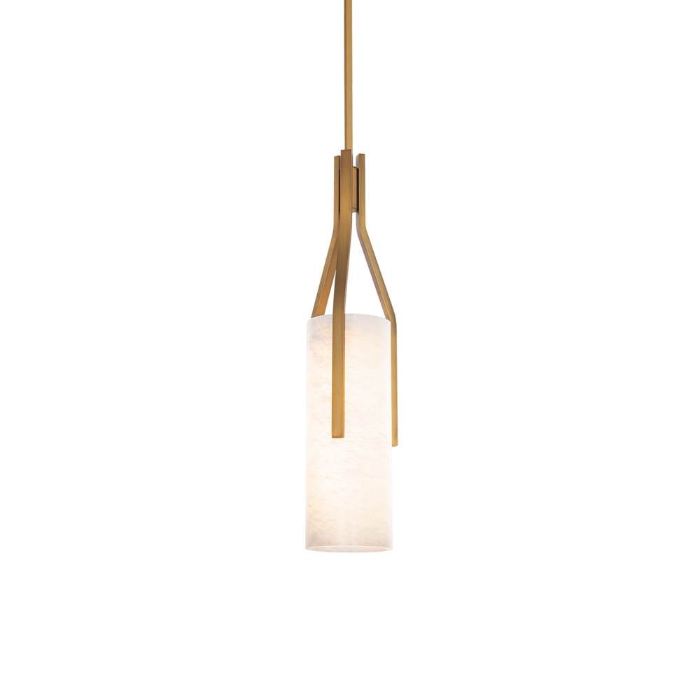 Modern Forms Firenze 22'' LED Chandelier Light 3000K in Aged Brass