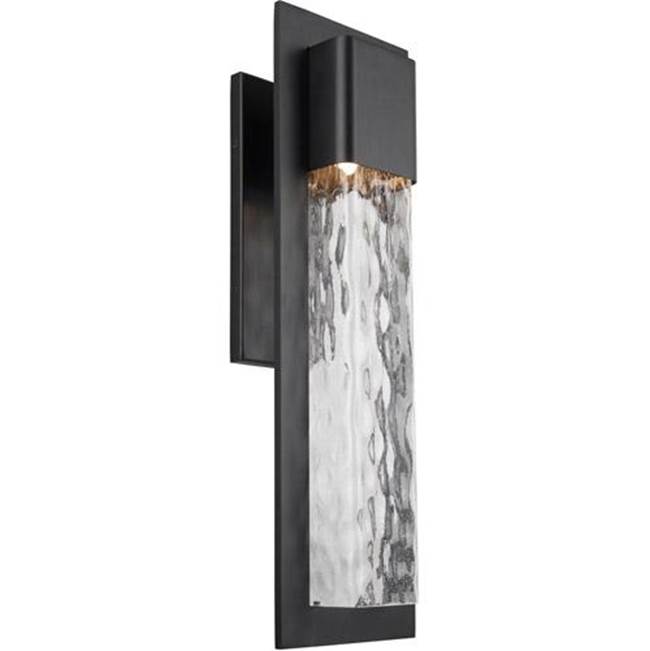 Modern Forms Mist 25'' LED Outdoor Wall Sconce Light 3000K in Black