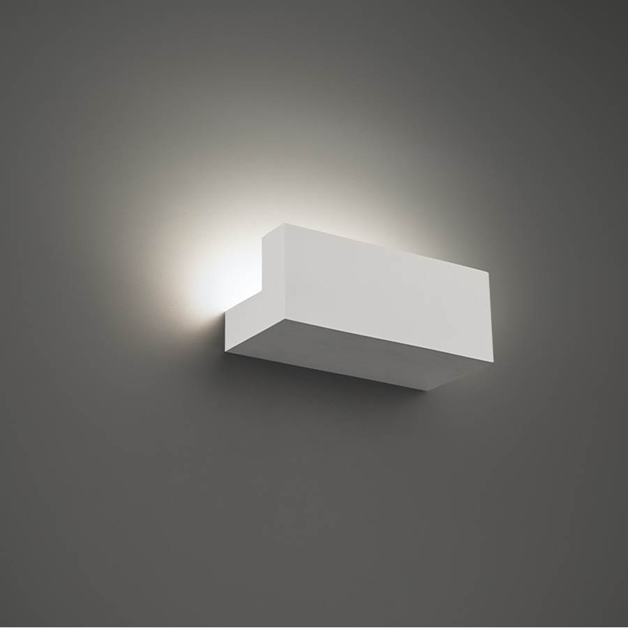 Modern Forms Bantam 9'' LED Wall Sconce Light 3500K in White