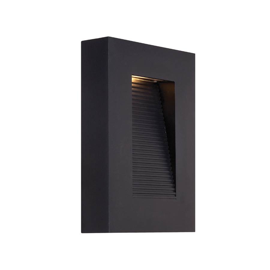Modern Forms Urban 10'' LED Outdoor Wall Sconce Light 3000K in Black