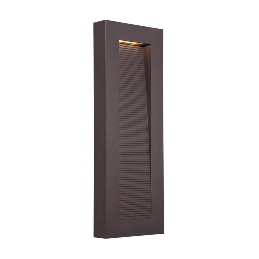 Modern Forms Urban 22'' LED Outdoor Wall Sconce Light 3000K in Bronze