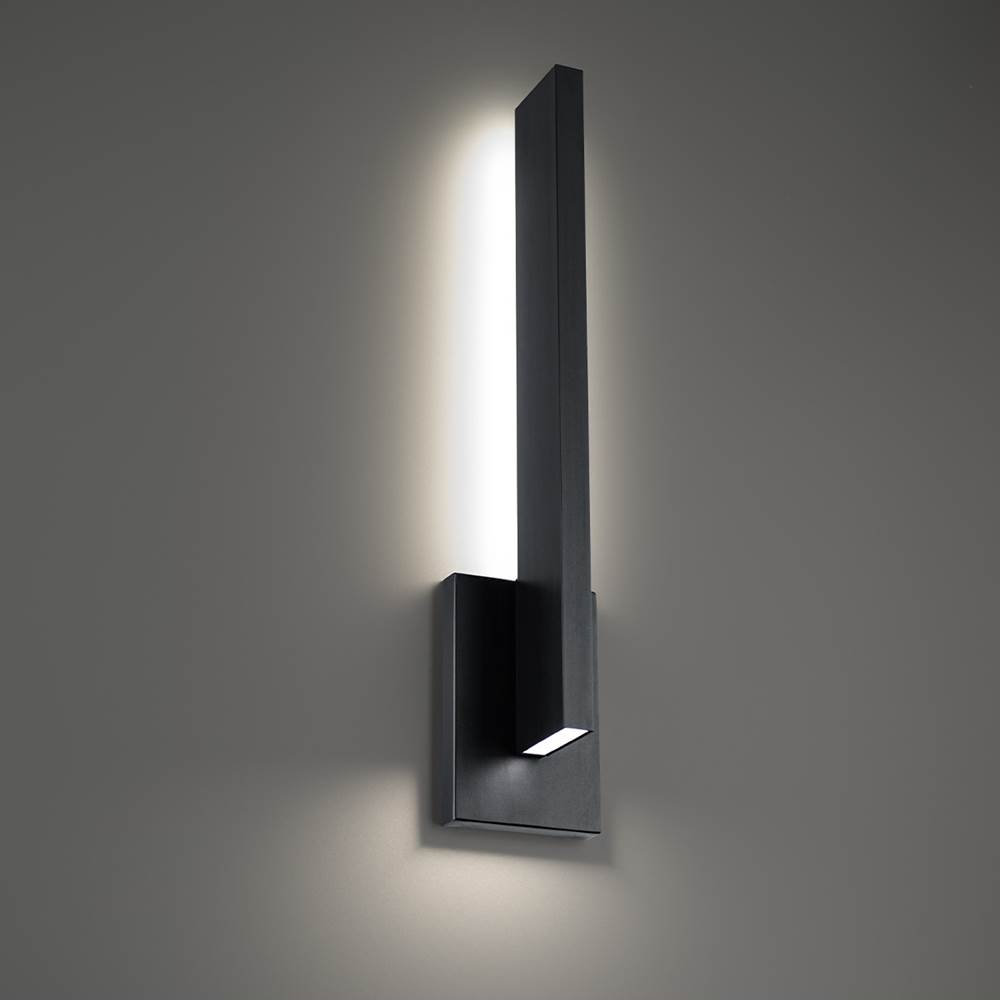 Modern Forms Mako 22'' LED Outdoor Wall Sconce Light 3000K in Black