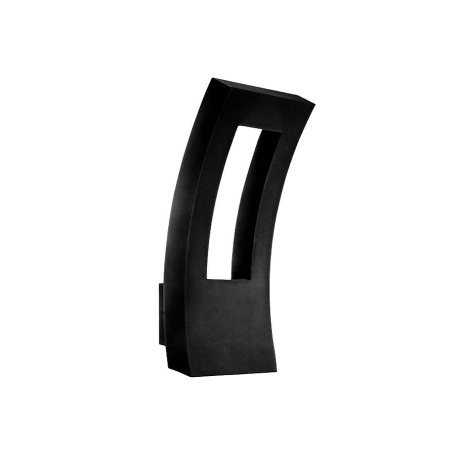 Modern Forms Dawn 16'' LED Outdoor Wall Sconce Light 3000K in Black