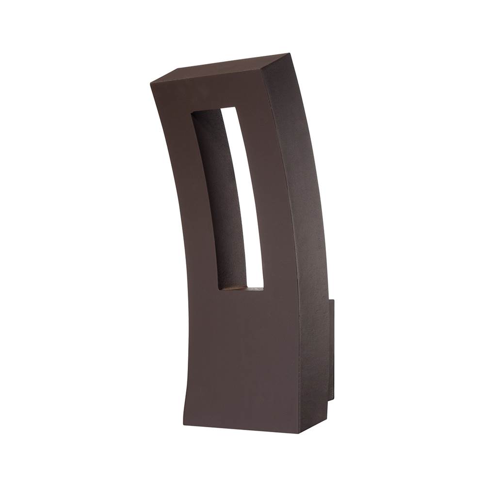 Modern Forms Dawn 16'' LED Outdoor Wall Sconce Light 3000K in Bronze