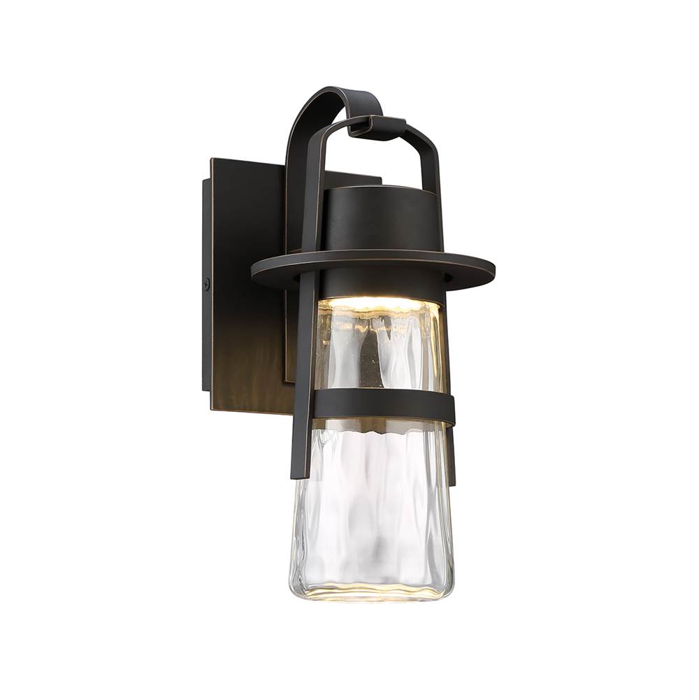 Modern Forms Balthus 13'' LED Outdoor Wall Sconce Lantern Light 3000K in Oil Rubbed Bronze