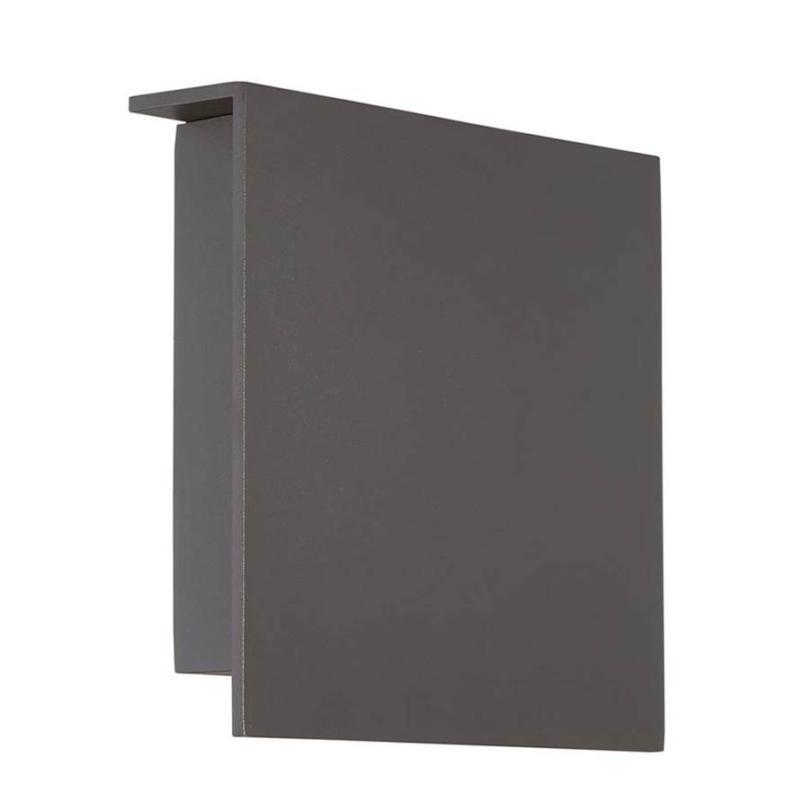 Modern Forms Square 10'' LED Outdoor Wall Sconce Light 3000K in Bronze