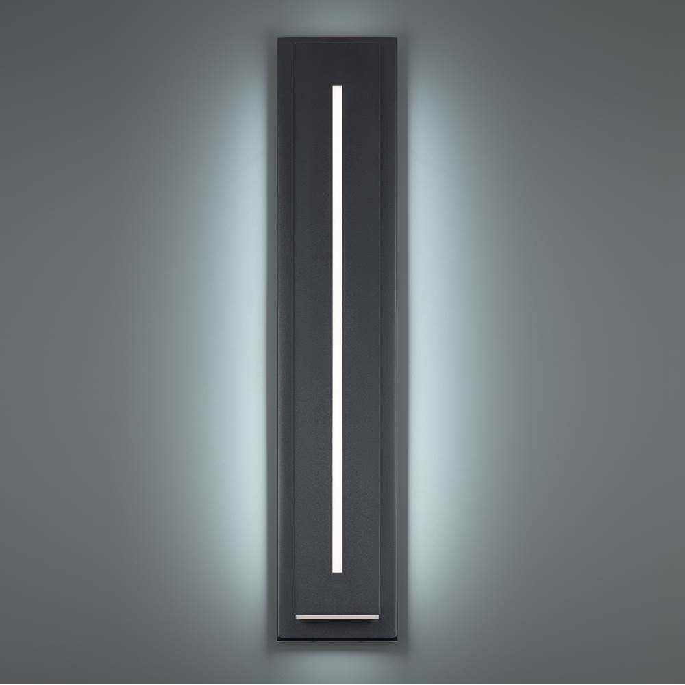 Modern Forms Midnight 36'' LED Outdoor Wall Sconce Light 4000K in Black