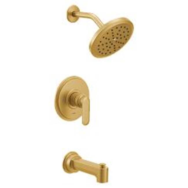 Moen Brushed gold M-CORE 3 series tub/shower