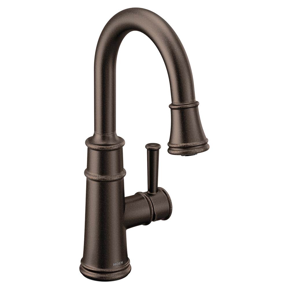 Moen Belfield Single-Handle Bar Faucet Featuring Reflex in Oil Rubbed Bronze