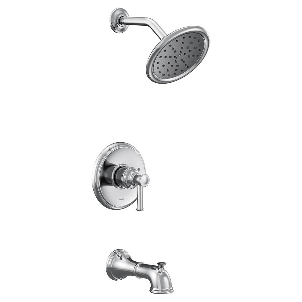 Moen Belfied M-CORE 2-Series Eco Performance 1-Handle Tub and Shower Trim Kit in Chrome (Valve Sold Separately)