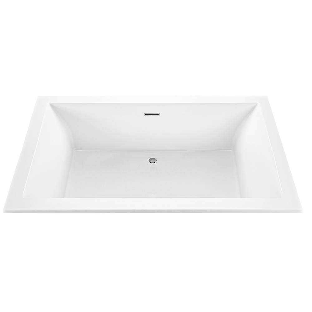 MTI Baths Andrea 22 Acrylic Cxl Drop In Air Bath/Ultra Whirlpool - White (66X36)