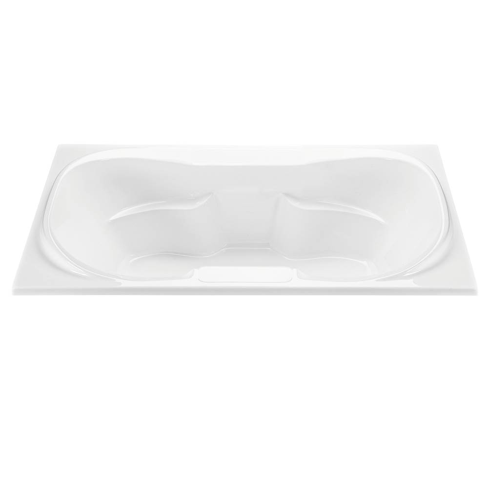 MTI Baths Tranquility 1 Acrylic Cxl Drop In Stream - White (72X42)