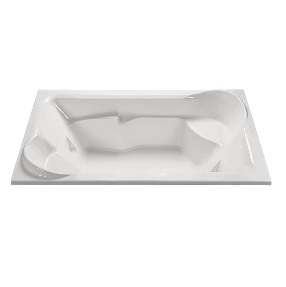 MTI Baths Siesta Acrylic Cxl Drop In Air Bath Elite/Whirlpool - White (79.5X48)