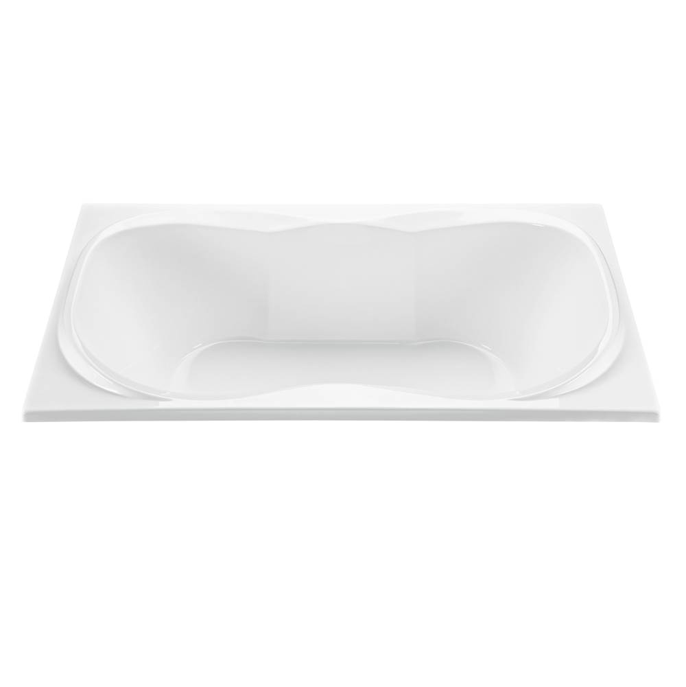 MTI Baths Tranquility 2 Acrylic Cxl Drop In Ultra Whirlpool - White (72X42)