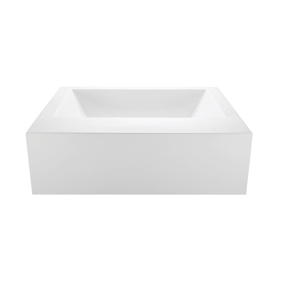 MTI Baths Metro 2 Acrylic Cxl Sculpted 3 Side Air Bath - White (71.75X41.875)