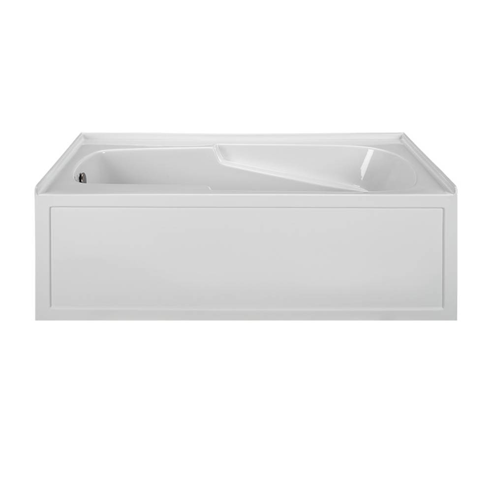 MTI Baths 60X32 White Right Hand Drain Integral Skirted Air Bath W/ Integral Tile Flange-Basics