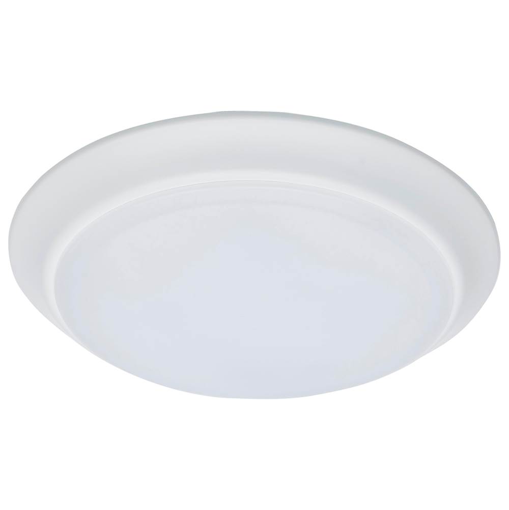 Nuvo 10 inch; LED Disk Light; 6 Unit Contractor Pack; 5-CCT Selectable 27K/3K/35K/4K/5K; White Finish